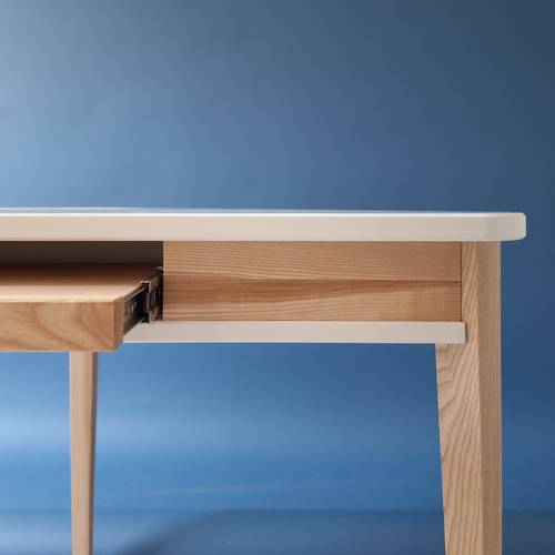 Ragaba ASHME Corner Desk 114x85cm Keyboard Drawer Sage Green Fabrikpreis