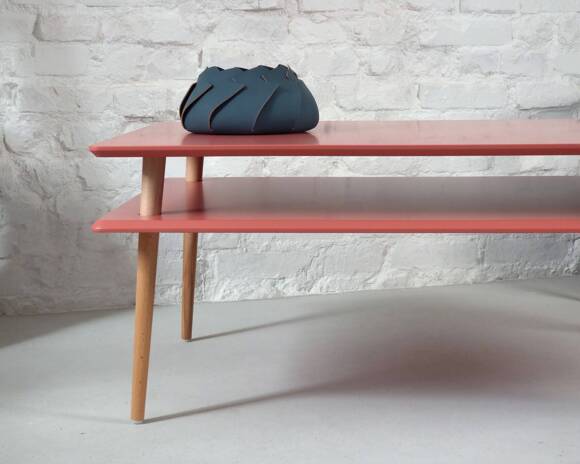 Ragaba KORO HIGH Coffee Table W110 x D70cm Antique Pink Rabatt