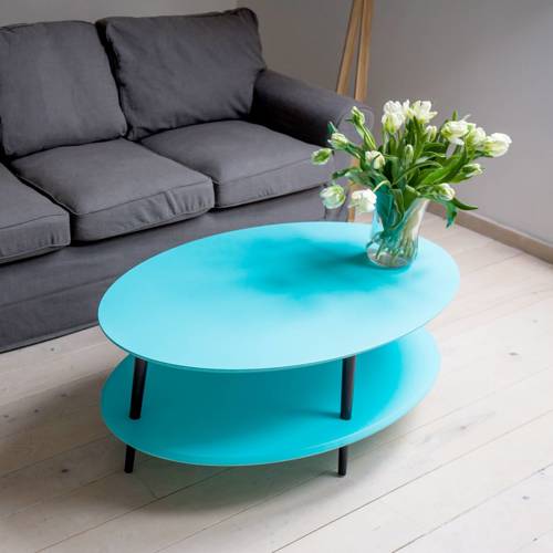Ragaba OVO low Coffee Table W 110 x D 70cm - Sage Green Günstig kaufen
