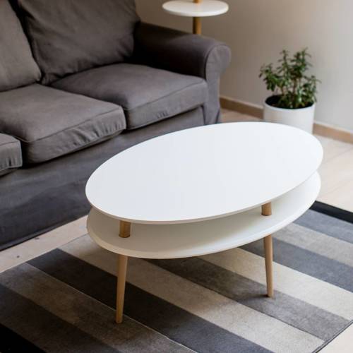 Ragaba OVO HIGH Coffee Table W 110 x D 70cm Sage Green Versandkostenfrei