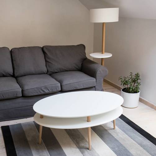 Ragaba OVO HIGH Coffee Table W 110 x D 70cm Sage Green Versandkostenfrei