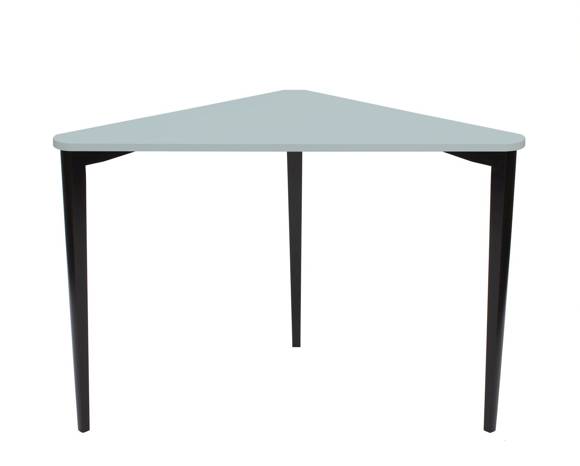 Ragaba NAJA Corner Desk W114 x L85 x H75cm Black Legs Light Grey Saisonschlussverkauf