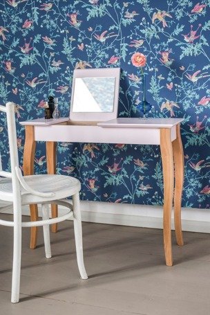 Ragaba LILLO Dressing Table with Mirror 85x35cm White Neuheiten