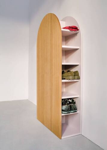 Ragaba JUBI Narrow Shoe Cabinet 65x25cm White Sonderangebote