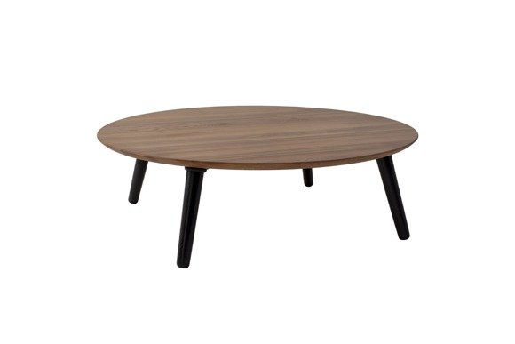 Ragaba Contrast SLICE Coffee Table 100x31cm Round Black Legs JETZT KAUFEN