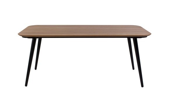 Ragaba CONTRAST Dining Table 180x90x75cm - Oak / Black Legs Letzte 2 Tage