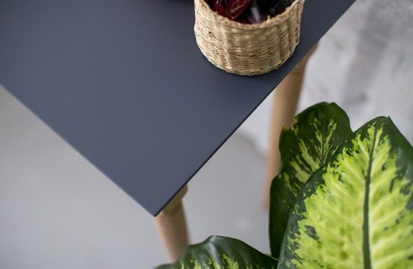 Ragaba MAMO Console Table 85x35cm - Graphite Discount Store für neue Produkte