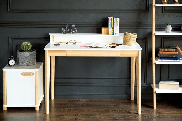 Ragaba ASHME Desk Cabinet W 42 x D 42 x H 48cm - Dark Grey Black Friday Preise