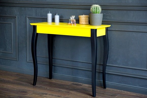 Ragaba LILLO Console Table - 105x35cm Black Legs / Graphite Im Verkauf