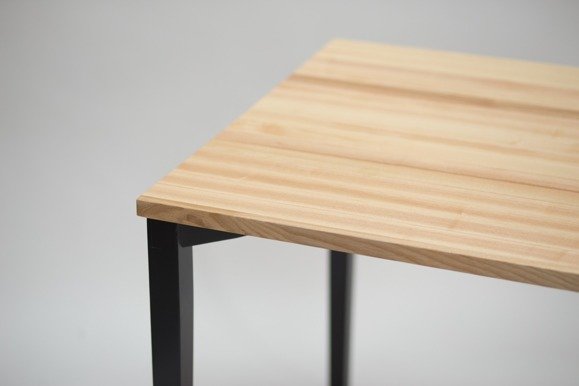 Ragaba TRIVENTI Ashwood Dining Table 80x80cm - Black Round Legs 2025