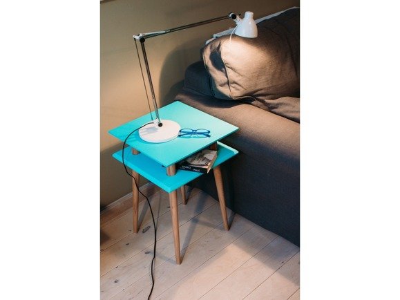 Ragaba SQUARE Coffee Table 43x43x61cm - White Verkauf