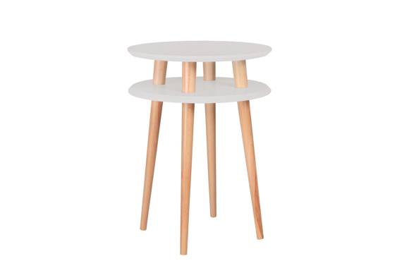 Ragaba UFO Side Table diam. 45cm x H 61cm - Light grey Angebote