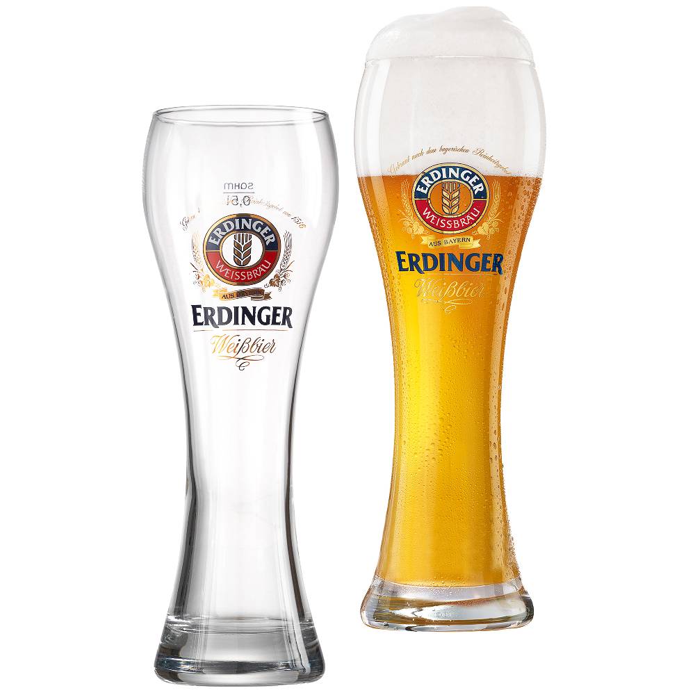 Ritzenhoff & Breker Erdinger Weizenbiergläser Erdinger, 2-er Set, je 500 ml