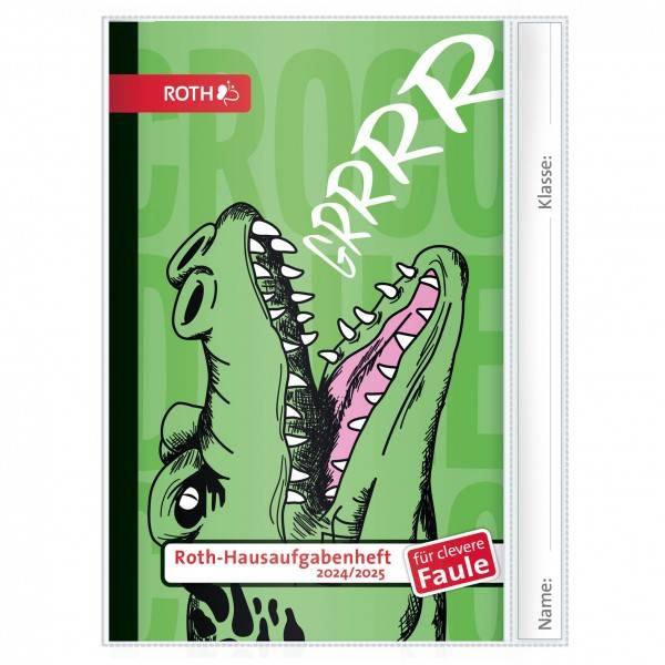 Roth Ideen Hausaufgabenhefte Superteens Crocodile Head