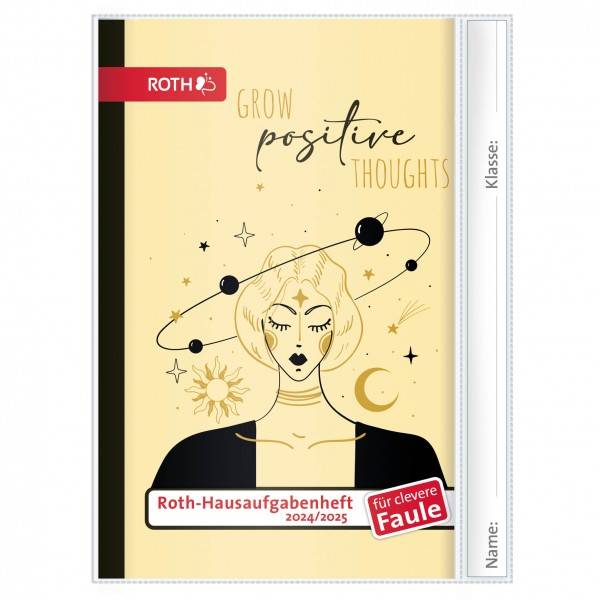 Roth Ideen Hausaufgabenheft Superteens Positive Thoughts