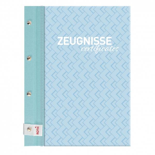 Roth Ideen Zeugnismappe Pattern mit Buchschrauben Swimming Pool