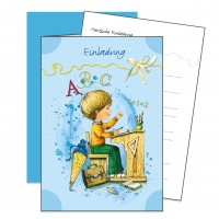 Roth Ideen Schulanfangs-Serie Mein Schulstart Tischkarte blau Fabrik Onlineshop