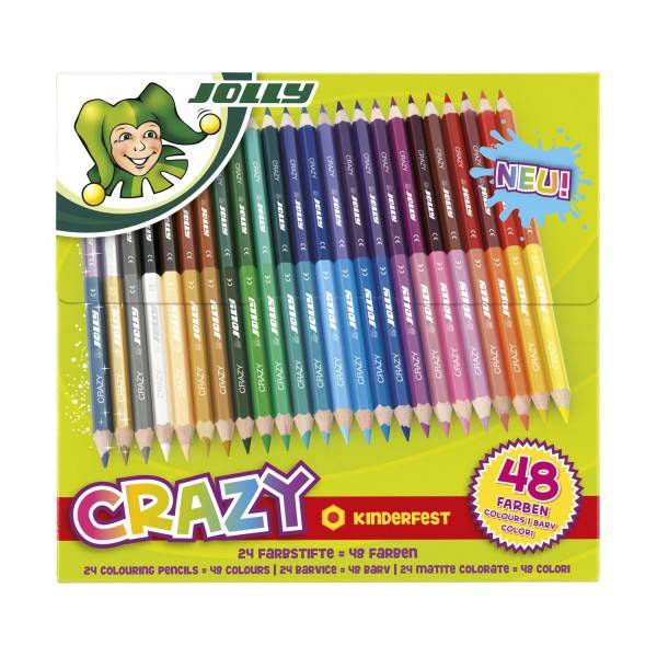 Roth Ideen Jolly "Crazy" 48 Farben auf 24 Stiften