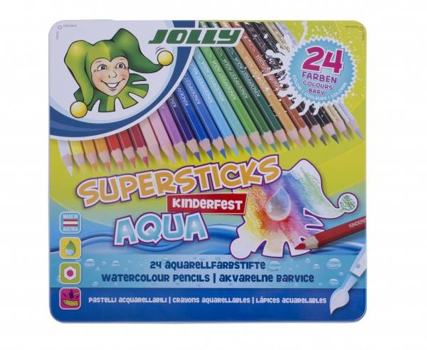 Roth Ideen Jolly Supersticks AQUA 24er