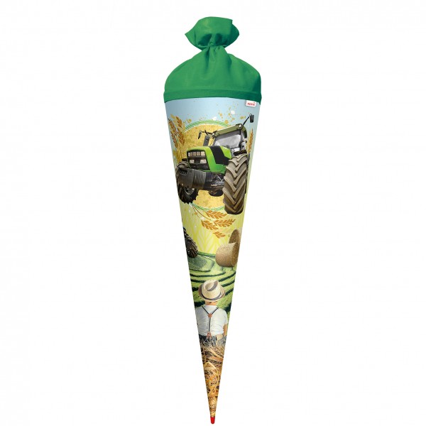 Roth Ideen Schultüte groß 70cm, Traktor