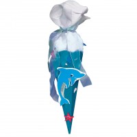 Roth Ideen Bastelset Schultüte 40cm, Einhorn, Geschwistertüte Nur noch ein Tag übrig