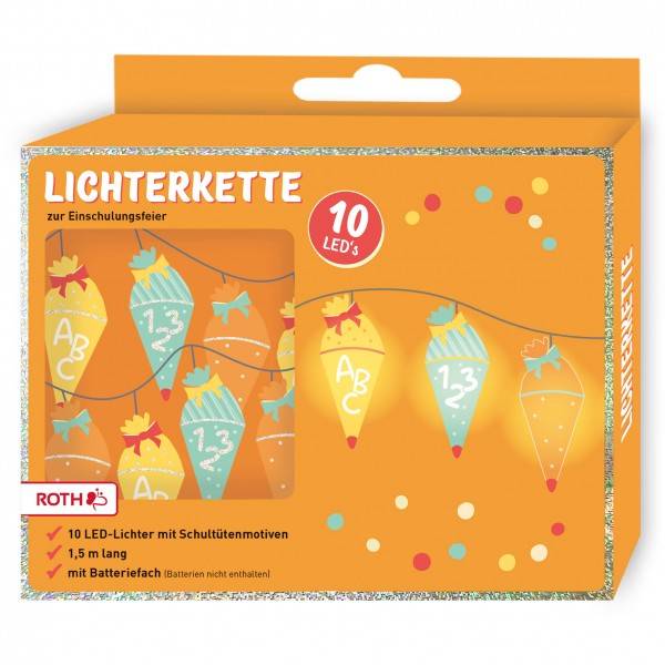Roth Ideen Lichterkette 1,5 m lang Super Rabatt