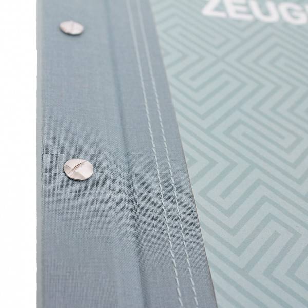 Roth Ideen Zeugnismappe Pattern mit Buchschrauben Dusty Mint Meist gekauft