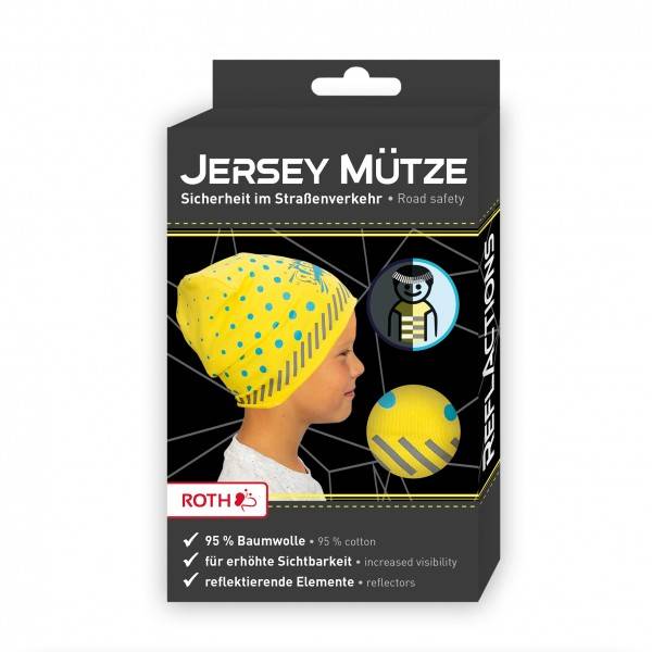 Roth Ideen Jersey-Mütze Roar mit reflektierenden Elementen Weihnachtsangebot