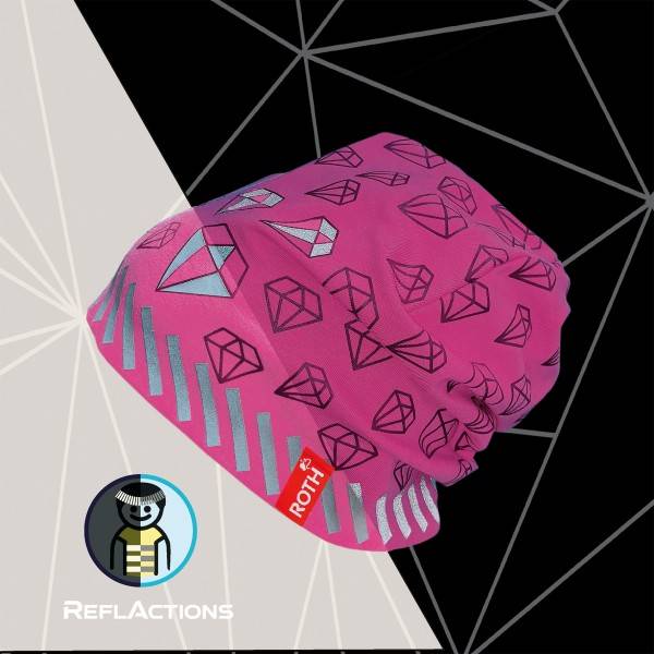 Roth Ideen Jersey-Mütze Diamant mit reflektierenden Elementen Osterangebot