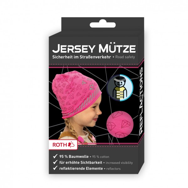Roth Ideen Jersey-Mütze Diamant mit reflektierenden Elementen Osterangebot