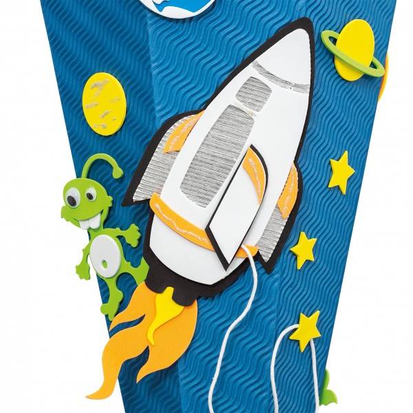 Roth Ideen Bastelset Schultüte groß 68cm, Space Online Outlet