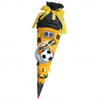 Roth Ideen Bastelset Schultüte groß 68cm, Soccer blau Große Rabatte