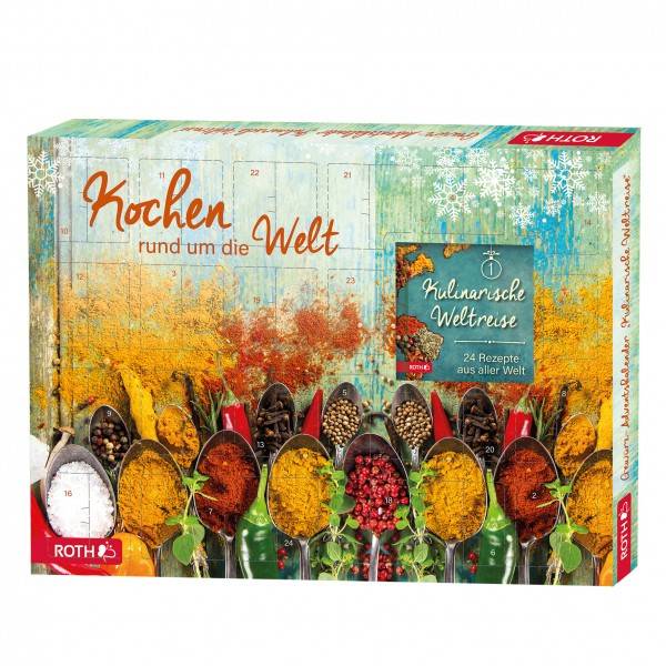 Roth Ideen Bio Gewürz Adventskalender - Gewürzemischungen Kauf eins, bekomm eins gratis