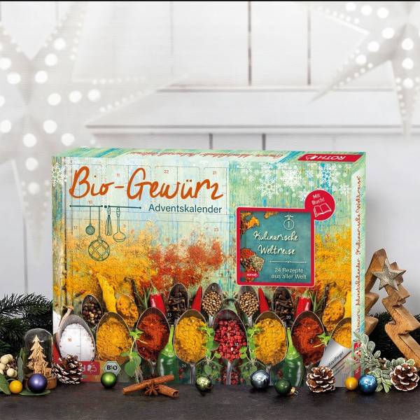 Roth Ideen Bio Gewürz Adventskalender - Gewürzemischungen Kauf eins, bekomm eins gratis