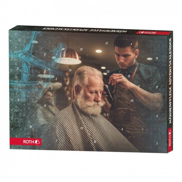 Roth Ideen Männerpflege- Adventskalender mit 24 Pflegeprodukten für den Mann VIP-Rabatte
