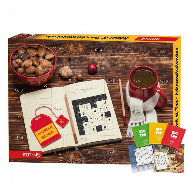 Roth Ideen Rätsel & Tee-Adventskalender Tiefpreis