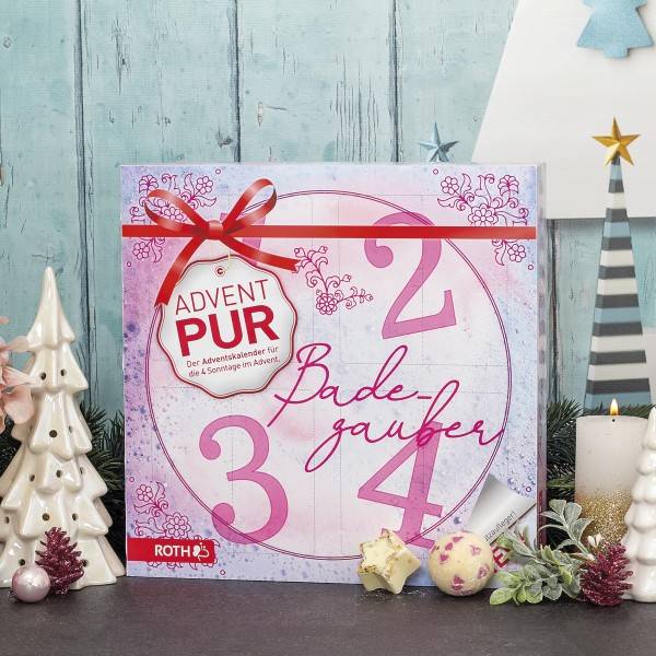 Roth Ideen Adventskalender PUR "Badezauber" Super Sparpreis