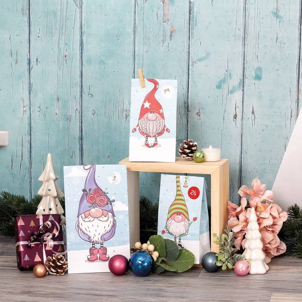 Roth Ideen 24 Adventstütchen "Wichtel" Begrenzte Freigabe