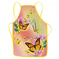 Roth Ideen Kinderschürze, ca. 40x60 cm, zum Malen und Basteln, 100% Polyester, Magisches Einhorn Auslauf