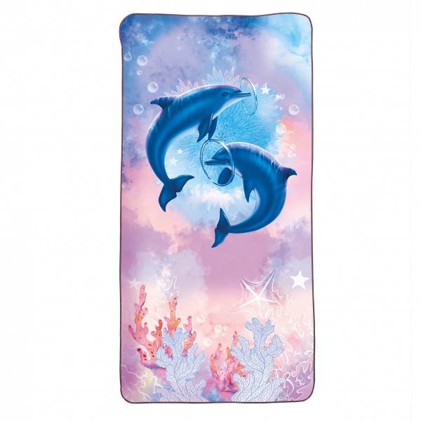 Roth Ideen Kinder-Badetuch Delfine 60x120 cm Günstiger Verkauf