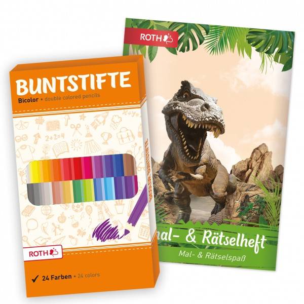Roth Ideen Ausmal-Set Tyrannosaurus Fabrikverkauf