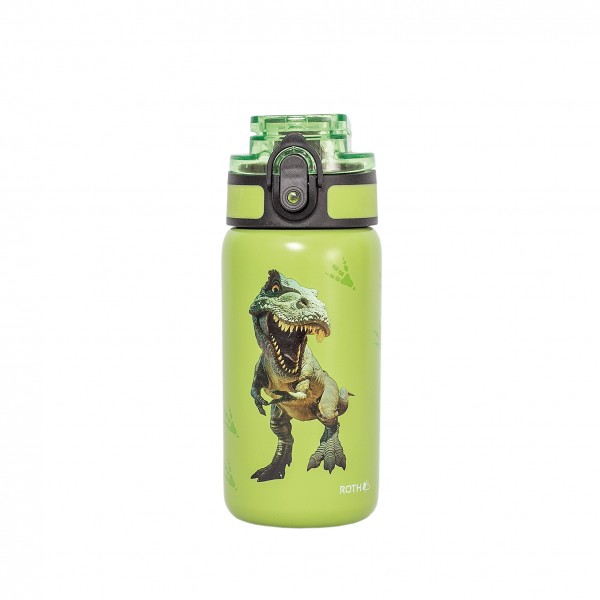 Roth Ideen Trinkflasche Tyrannosaurus mit Easy-Trinkverschluss Kostenloser Versand