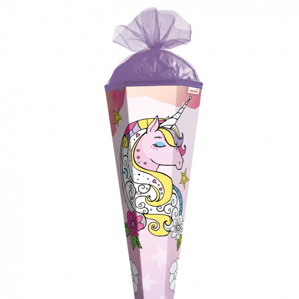 Roth Ideen Scribble-Schultüte zum Ausmalen Einhorn 85cm Vatertagsangebot