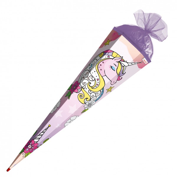 Roth Ideen Scribble-Schultüte zum Ausmalen Einhorn 85cm Vatertagsangebot