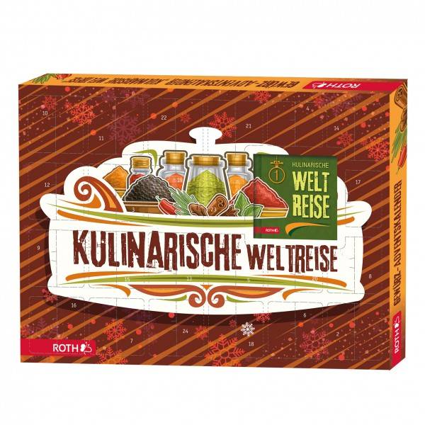 Roth Ideen BIO Gewürz-Adventskalender - kulinarische Weltreise Super Sparpreis