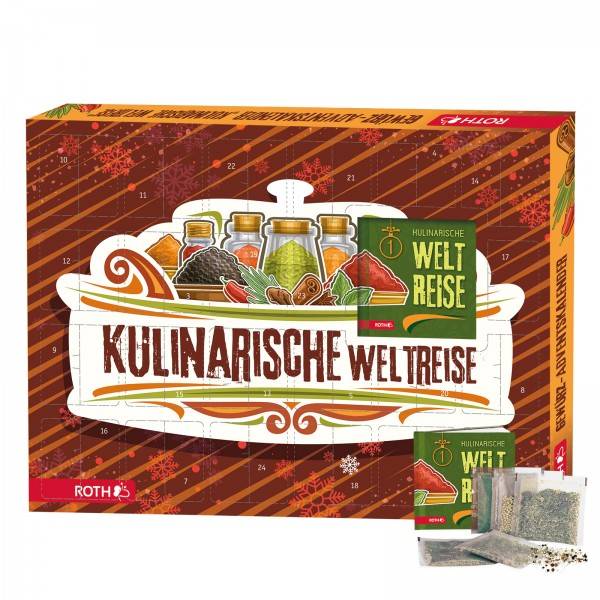 Roth Ideen BIO Gewürz-Adventskalender - kulinarische Weltreise Super Sparpreis