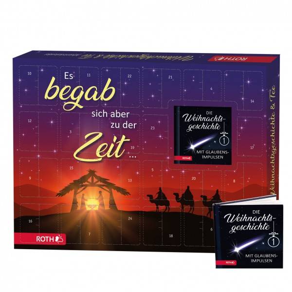 Roth Ideen Tee Adventskalender - Die Weihnachtsgeschichte Kostenlose Rückgabe