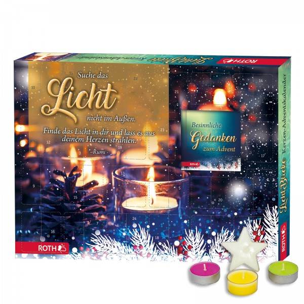 Roth Ideen Kerzen Adventskalender "Lichtblicke" Begrenzte Freigabe
