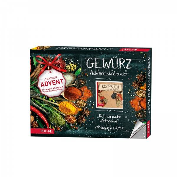 Roth Ideen Bio Gewürz Adventskalender - kulinarische Reise um die Welt Letzte 3 Tage