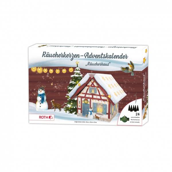Roth Ideen Adventskalender Räucherhaus Winter JETZT KAUFEN